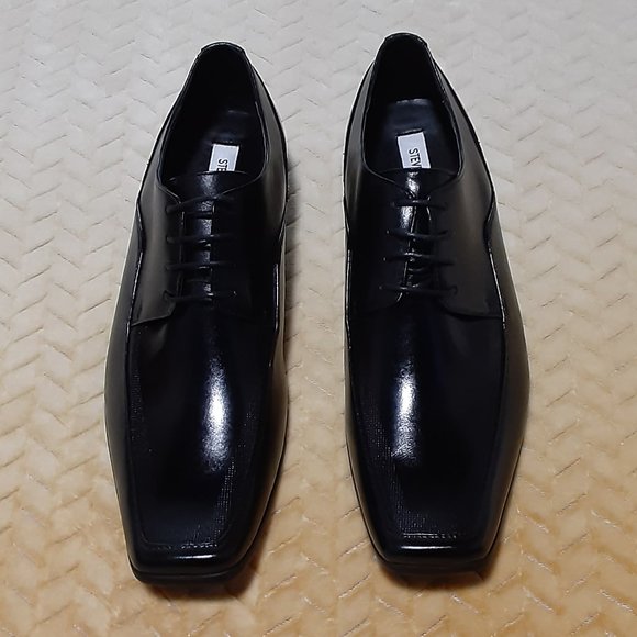 steve madden black dress shoes Steve Madden Winstin Men's Black Formal Shoes – Noor's 1975 main image 0